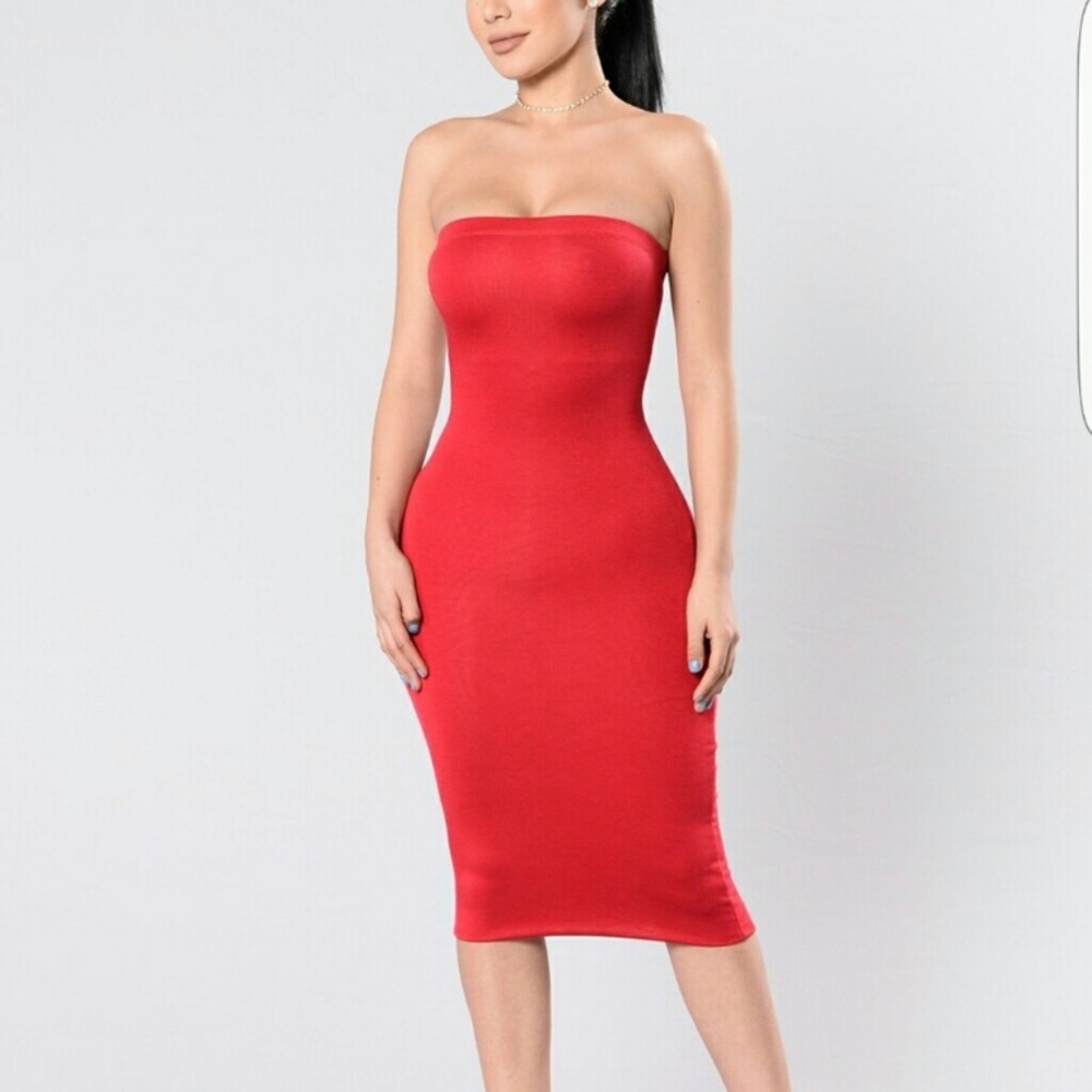 Fashion Nova Red Dress